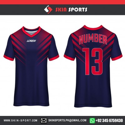 RED NAVY WEAPON   SOCCER JERSEYS